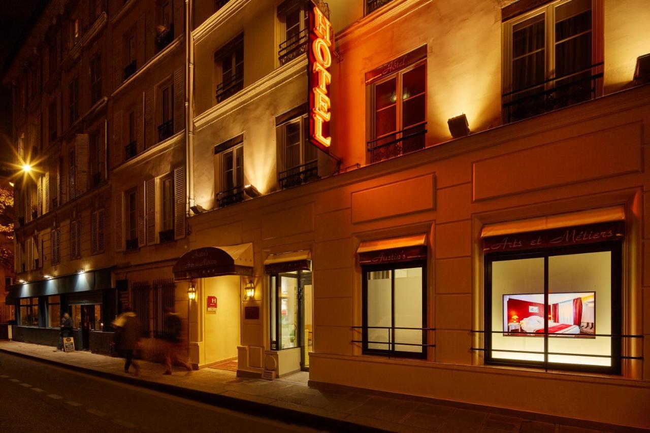 Austin'S Arts Et Metiers Hotel Paris Bagian luar foto